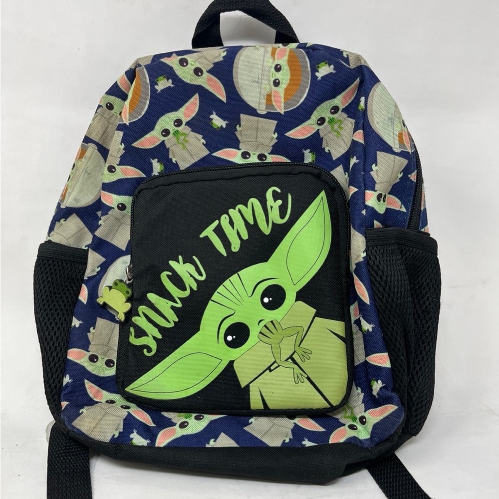 Star Wars Green and Black Grogu Backpack